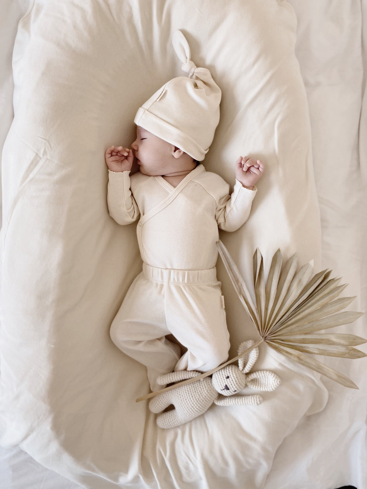Naturaborn GOTS Organik Sertifikalı Bebek Kimono Yaka Body