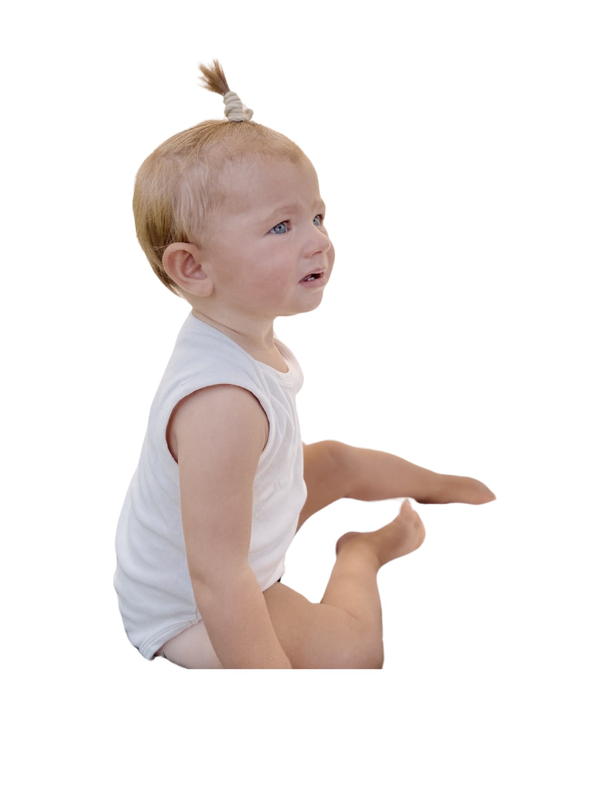 Naturaborn GOTS Organik Sertifikalı Bebek Kolsuz Body