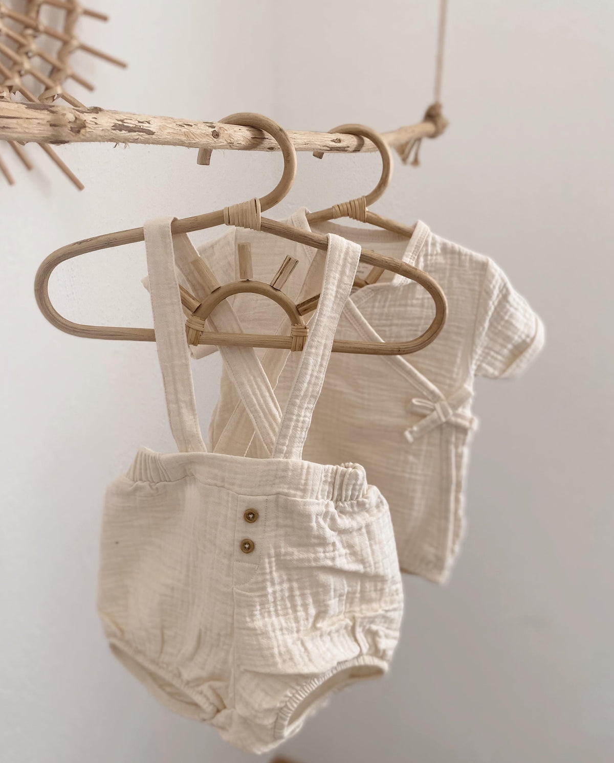 Naturaborn GOTS Organic Certified Muslin Baby Shorts