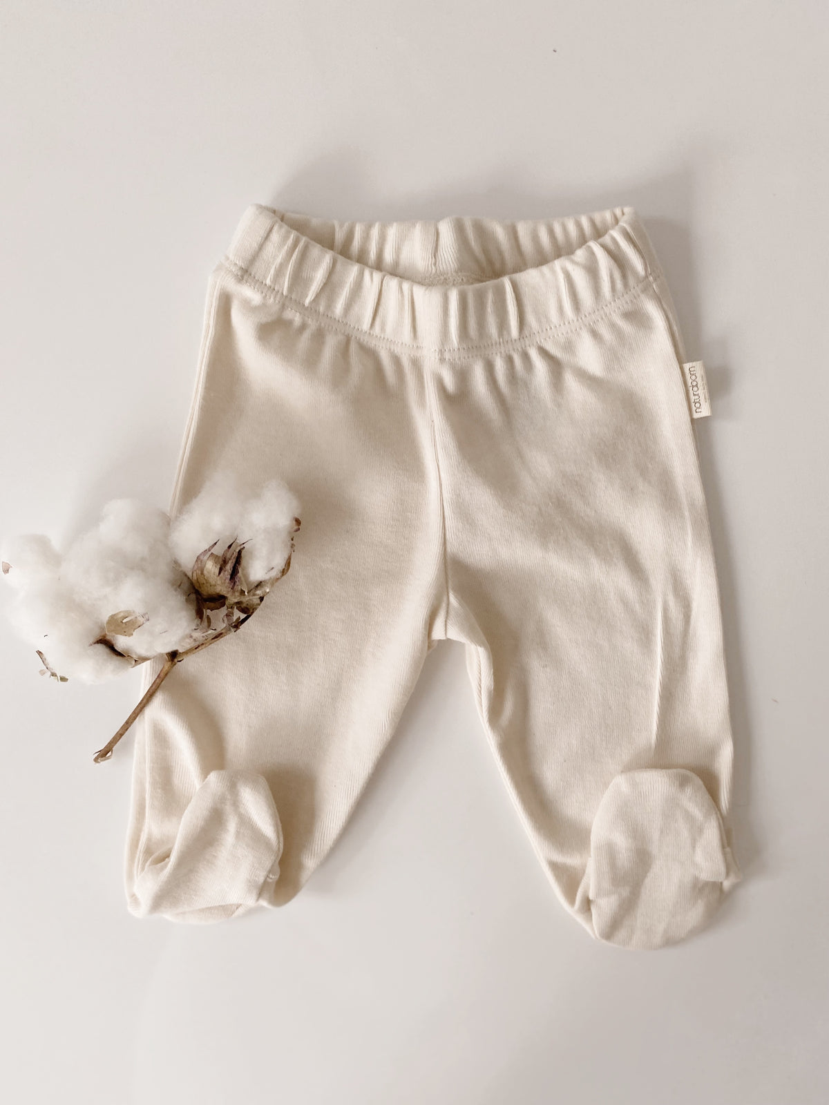 Naturaborn GOTS Organic Certified Baby Bootie Pants