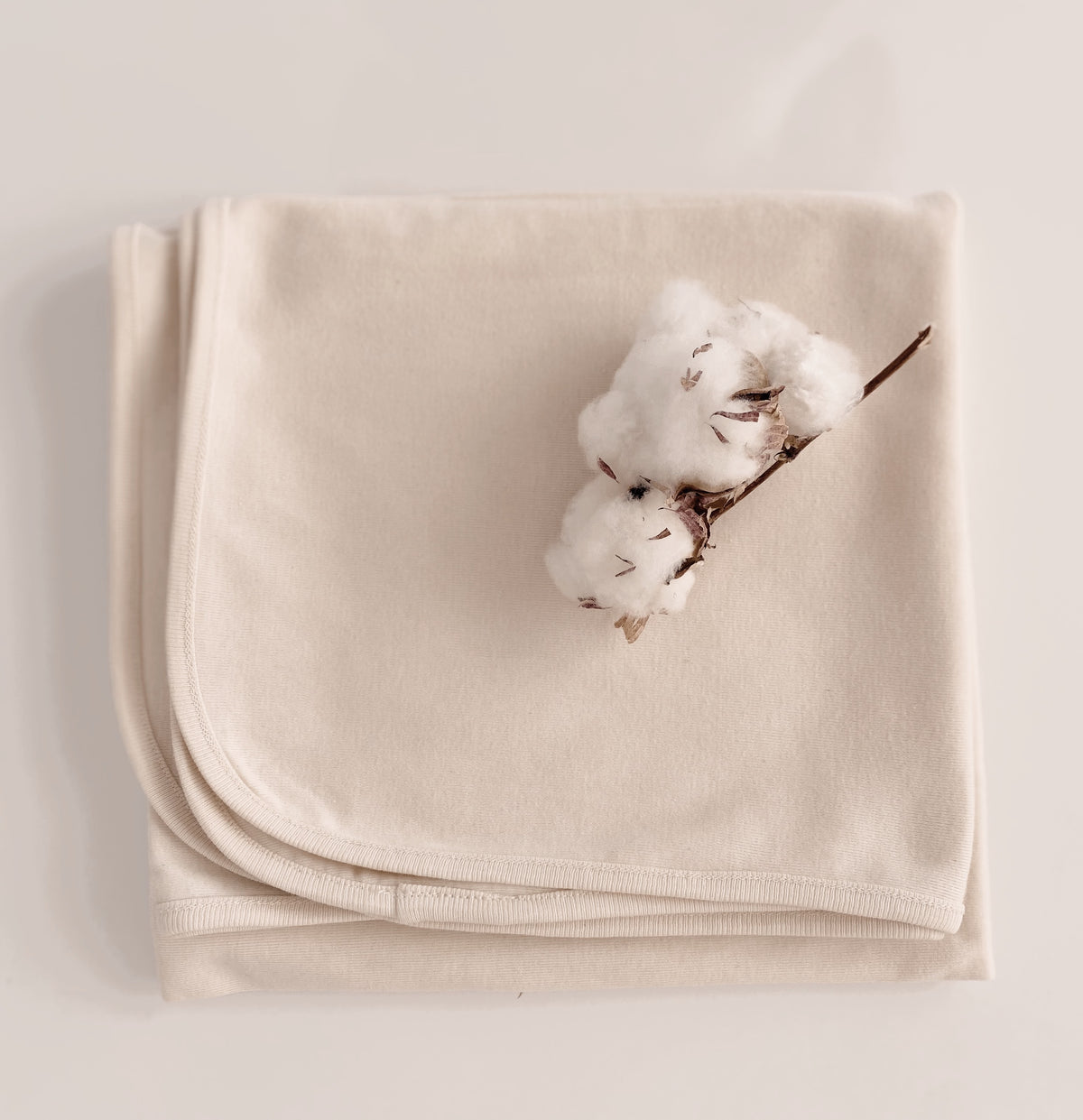 Naturaborn GOTS Organic Certified Crochet Newborn Baby Blanket (80x80 cm)